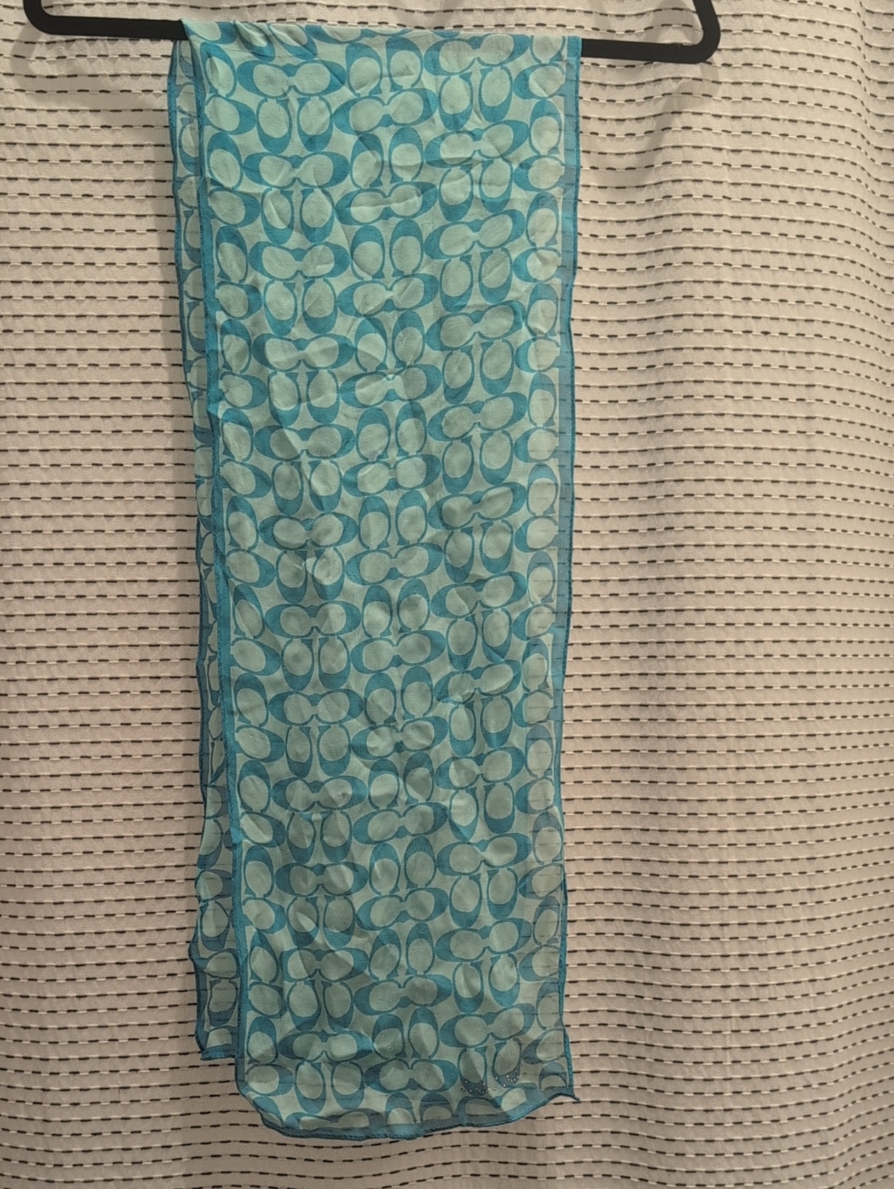 Silk Vintage Coach Scarf